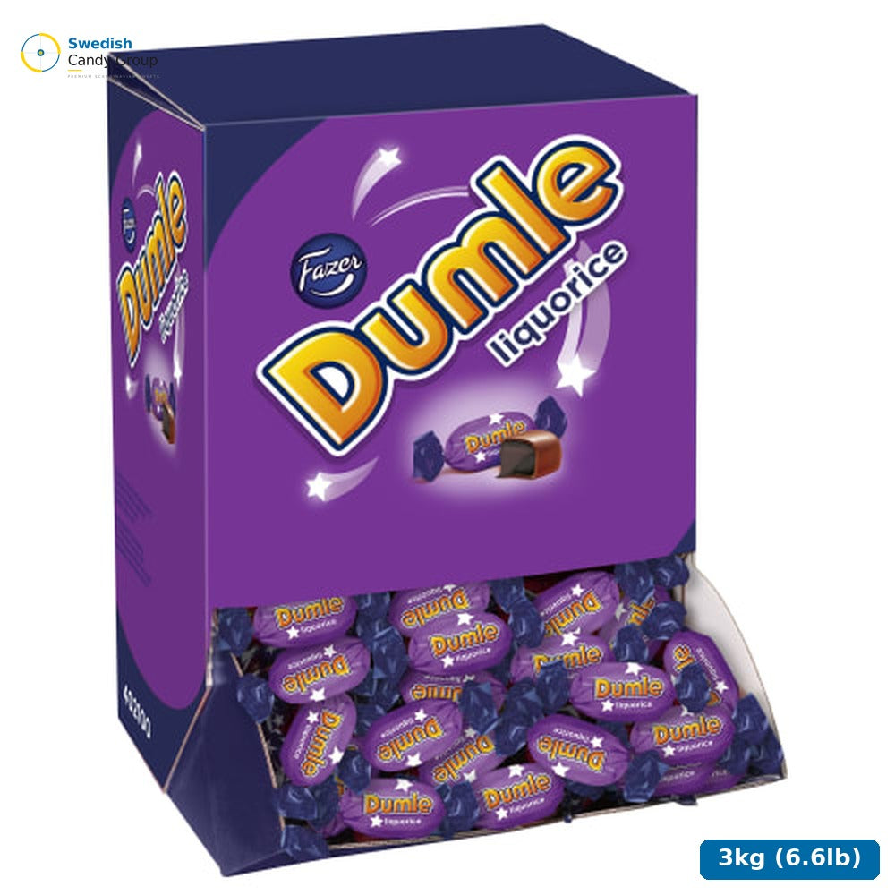 Fazer Dumle Licorice — 3kg (6.6lb)