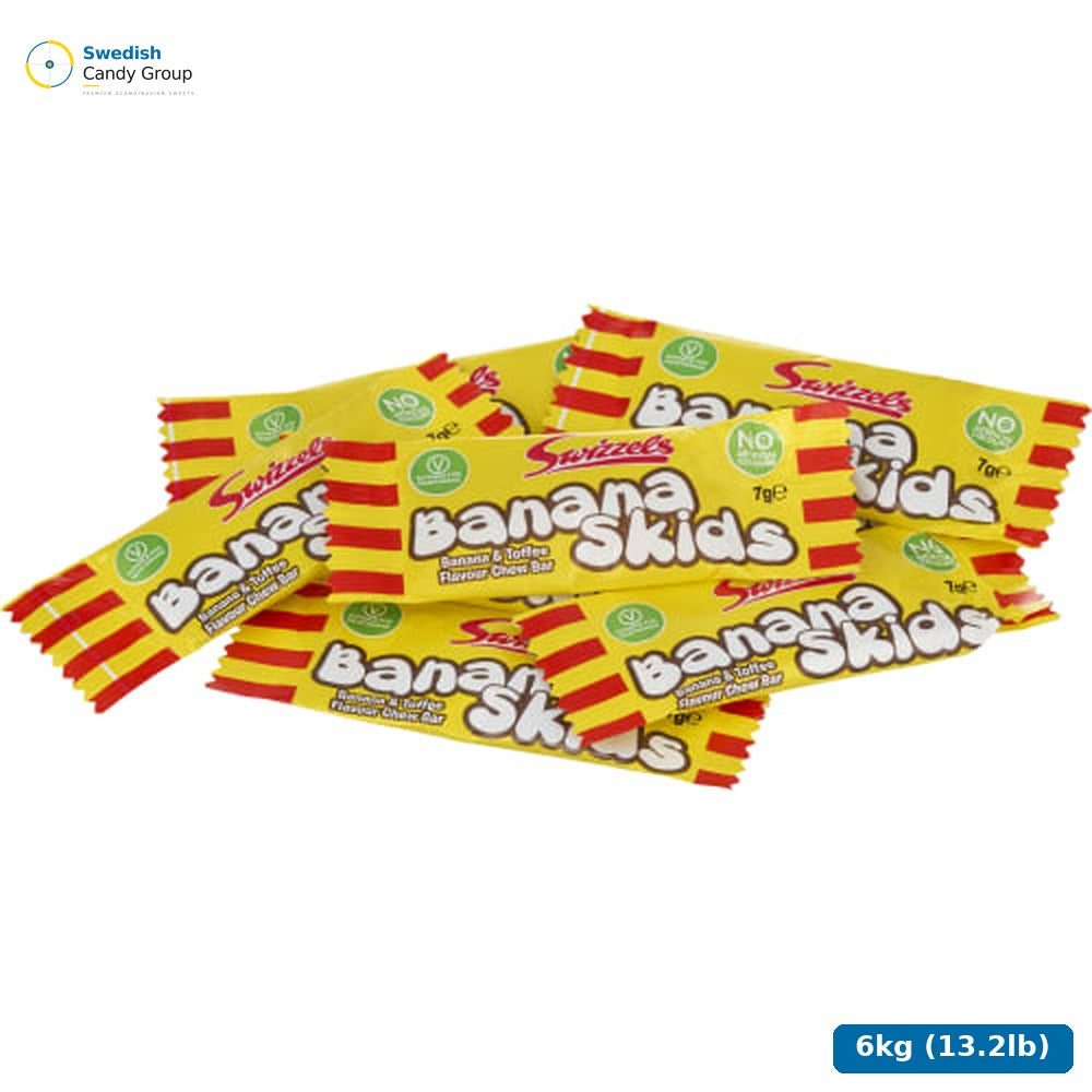 Swizzels Banana Skids — 6kg (13.2lb)