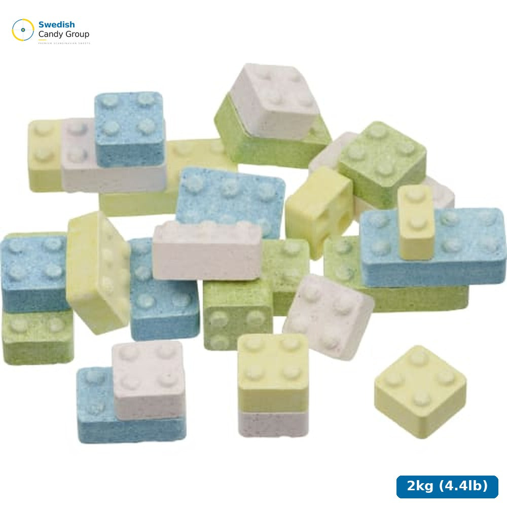 Zed Candy Candy Bricks Edible Candy Building Blocks — 2kg (4.4lb)