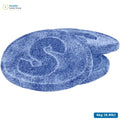 Candypeople Blue Raspberry S-märke Sour — 4kg (8.8lb)