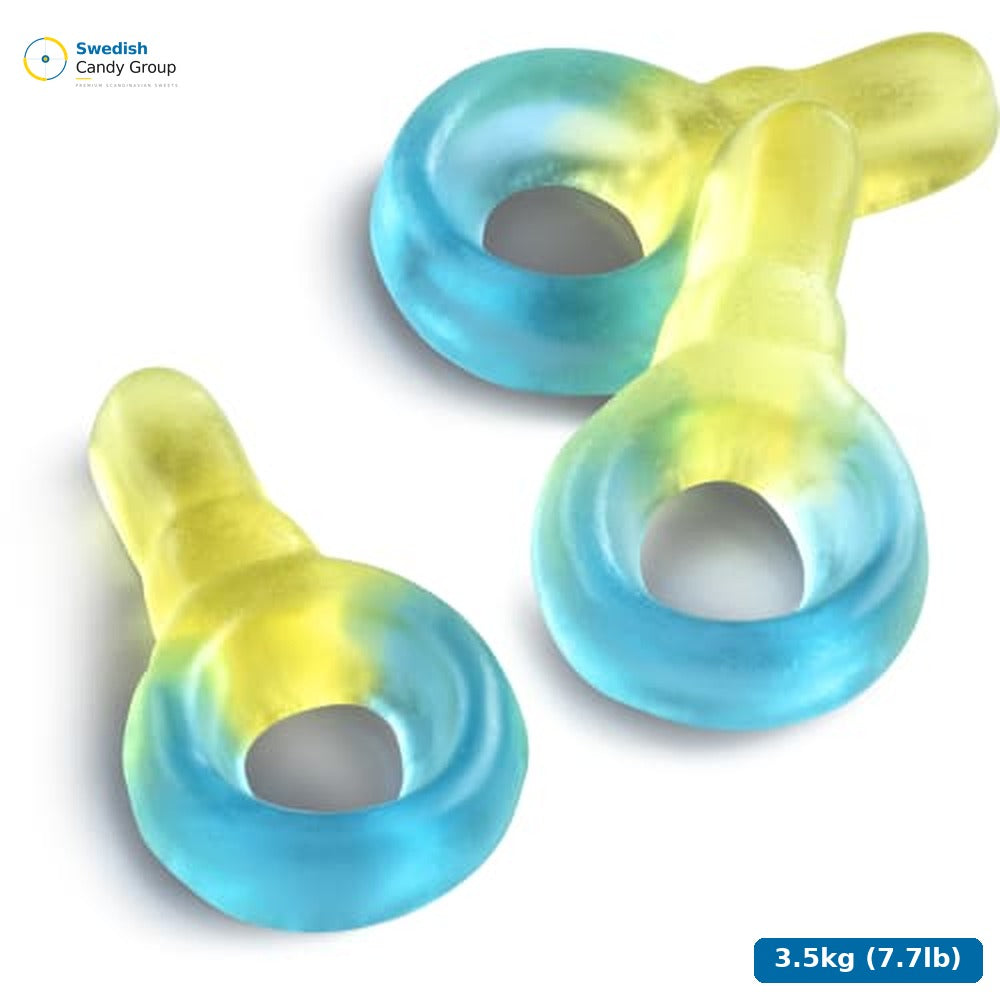 Haribo Pacifiers Blue Raspberry Lemon — 3.5kg (7.7lb)