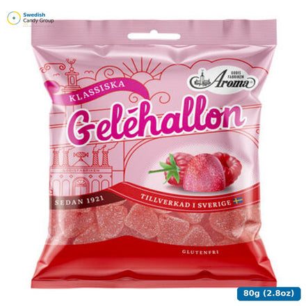 Aroma Geléhallon 80G 20 St — 20 påsar
