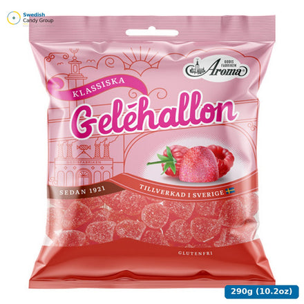 Aroma Geléhallon 290G – 20 påsar