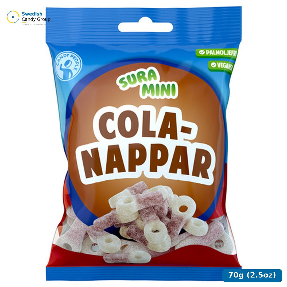 Candy People Sura Mini Colanappar 70G — 18 bags
