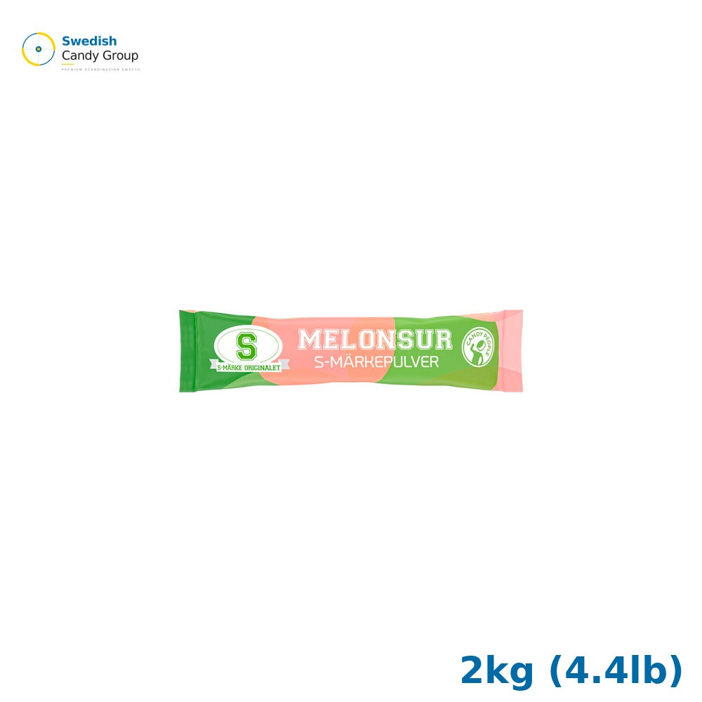 Candy People S-Mark Pulver MelonSour — 2kg (4.4lb)