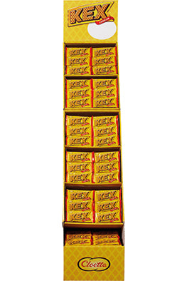 Cloetta 60GR Kex Chocolate 1/4 pallet - 624 pcs