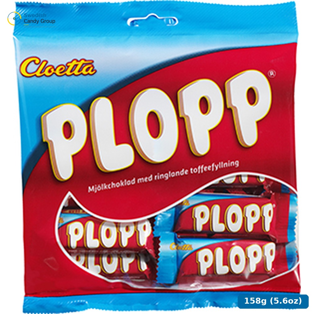 Cloetta Plopp Mini 158G - 18 St — 18 bags