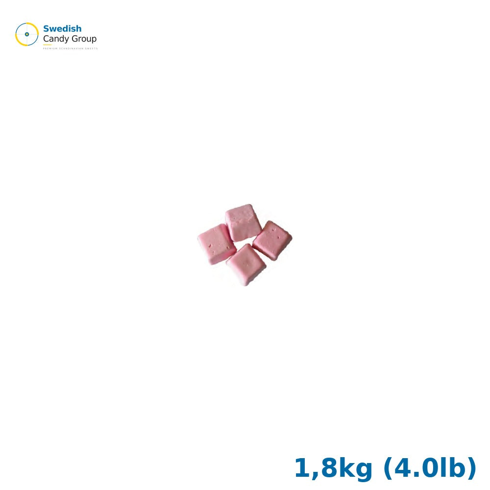 Dals Konfektyr Pink Cubes — 1,8kg (4.0lb)