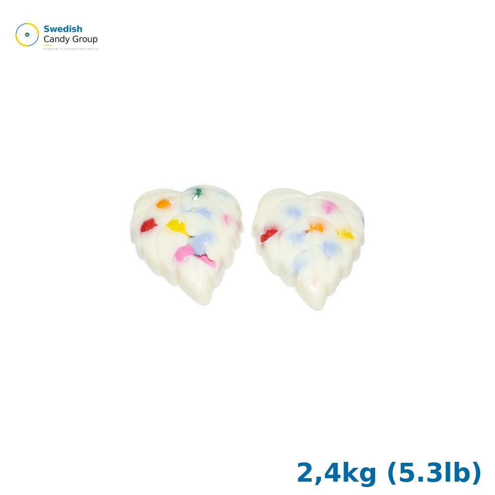 Jellioo White Leaves/Lenses 2,4kg (5.3lb)