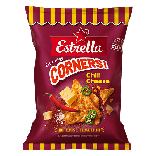 Estrella Corners Chili Cheese 10x160g