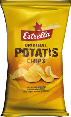 Estrella Potato Chips 40g — 21 x 40g
