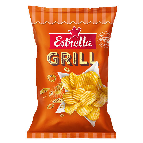 Estrella Grilled Chips 175 g 21 pcs