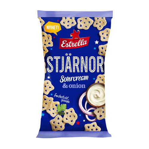 Estrella Stars Sour Cream 12 x 85 g