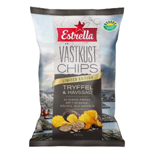 Estrella Ltd West Coast Chips Tryffel 10 x 160 G