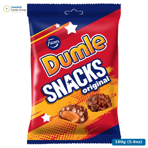 Fazer Aa* Dumle Snacks 160G — 20 bags