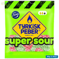 Fazer Tyrkisk Peber Super Sour 80G — 24 bags