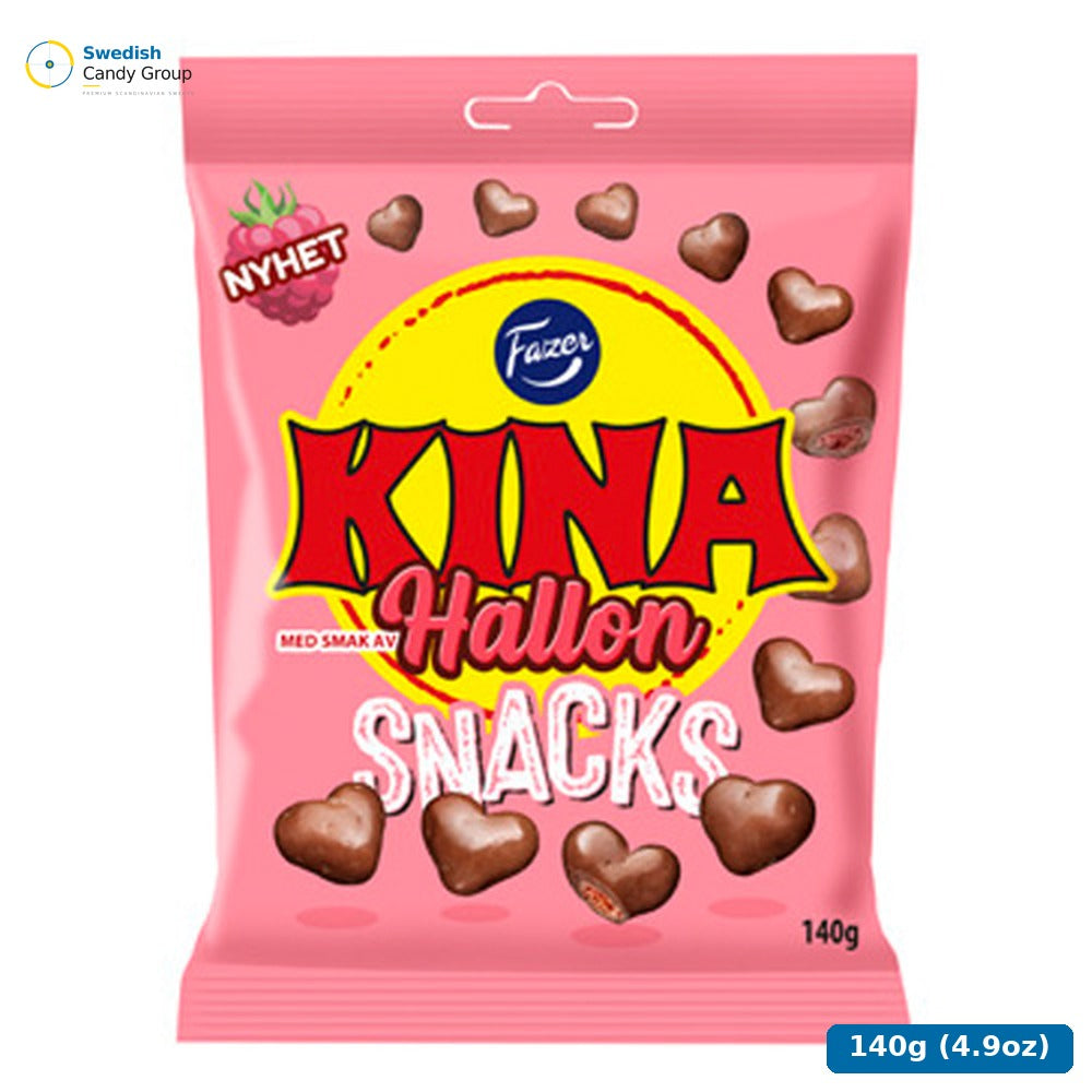 Fazer Kina Hallon Snacks 140G — 15 bags