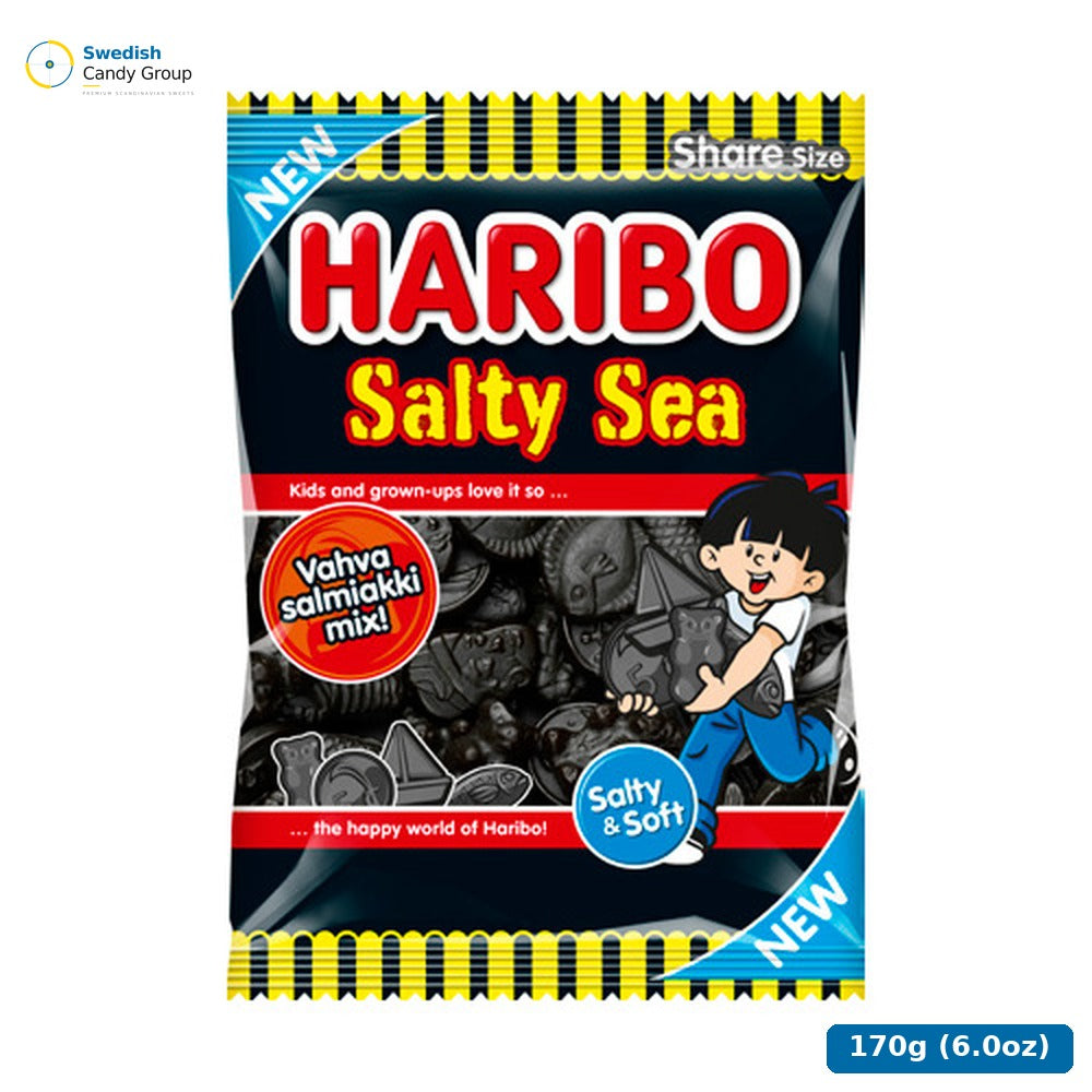 Haribo Salty Sea 170 G Påse — 14 bags