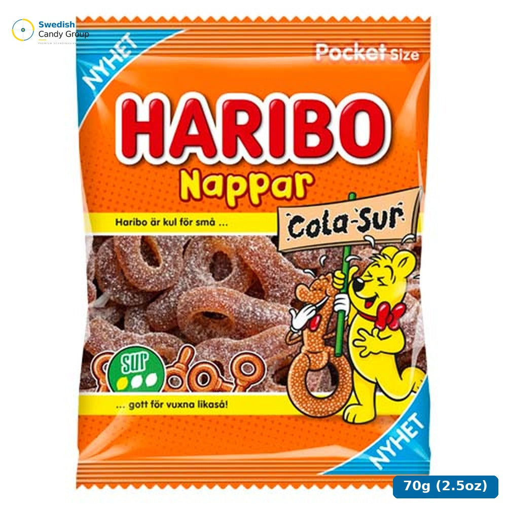Haribo Colanappar Sur 70 G Påse — 22 bags