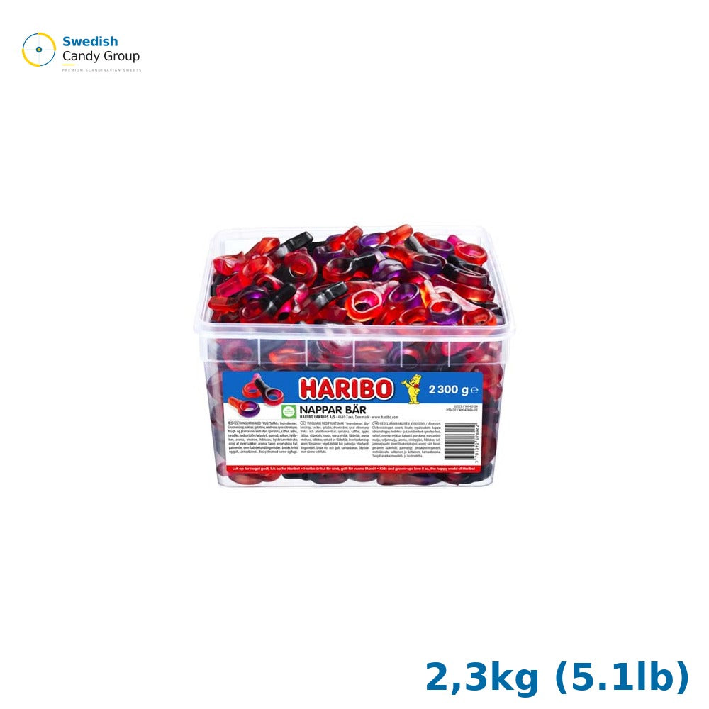 Haribo Pacifiers Berry — 2,3kg (5.1lb)