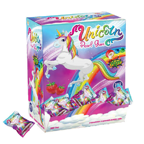 IIham Unicorn Pearl Bubble Gum Vending — 200 pcs
