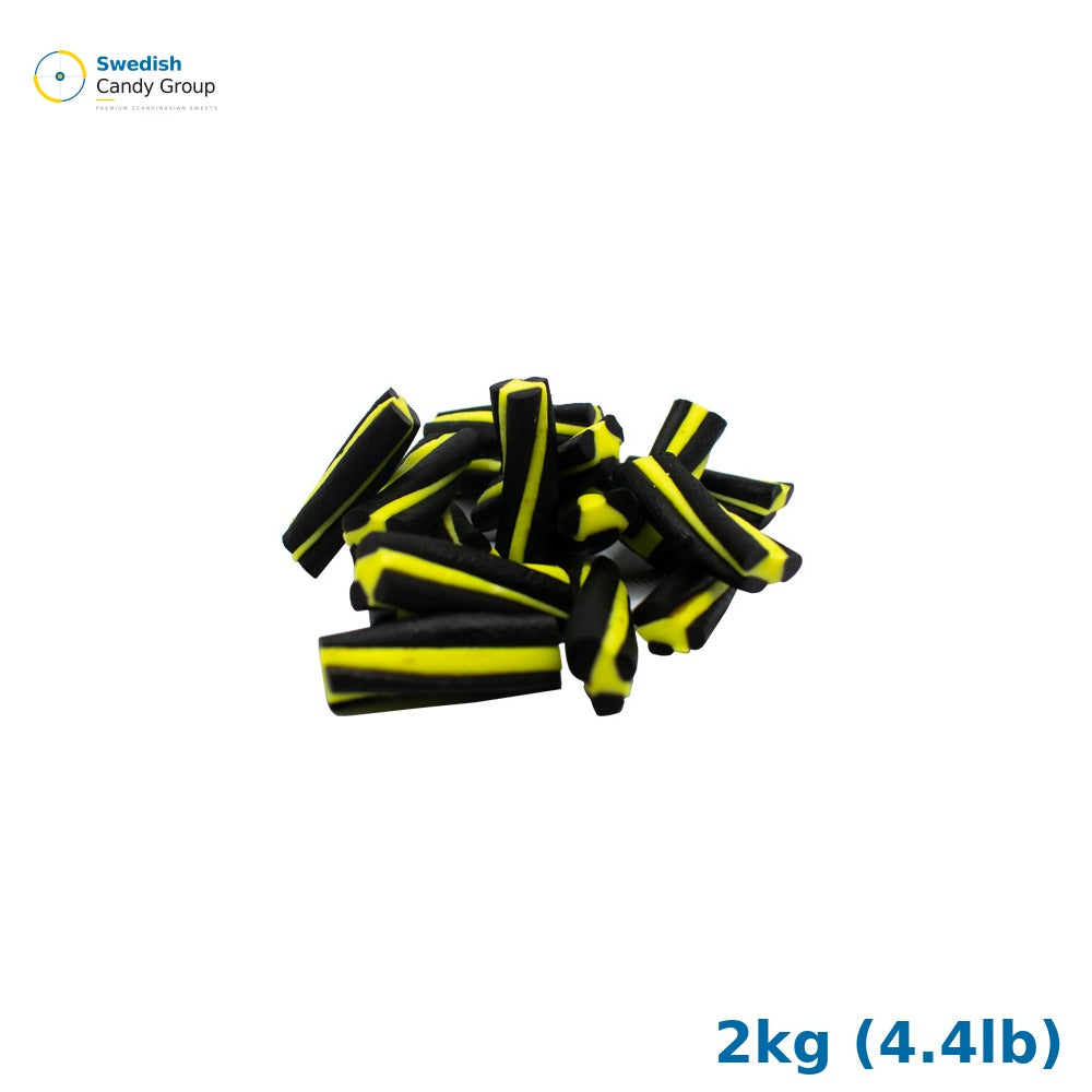 Jellioo Citron Licorice-skruv 2kg (4.4lb)