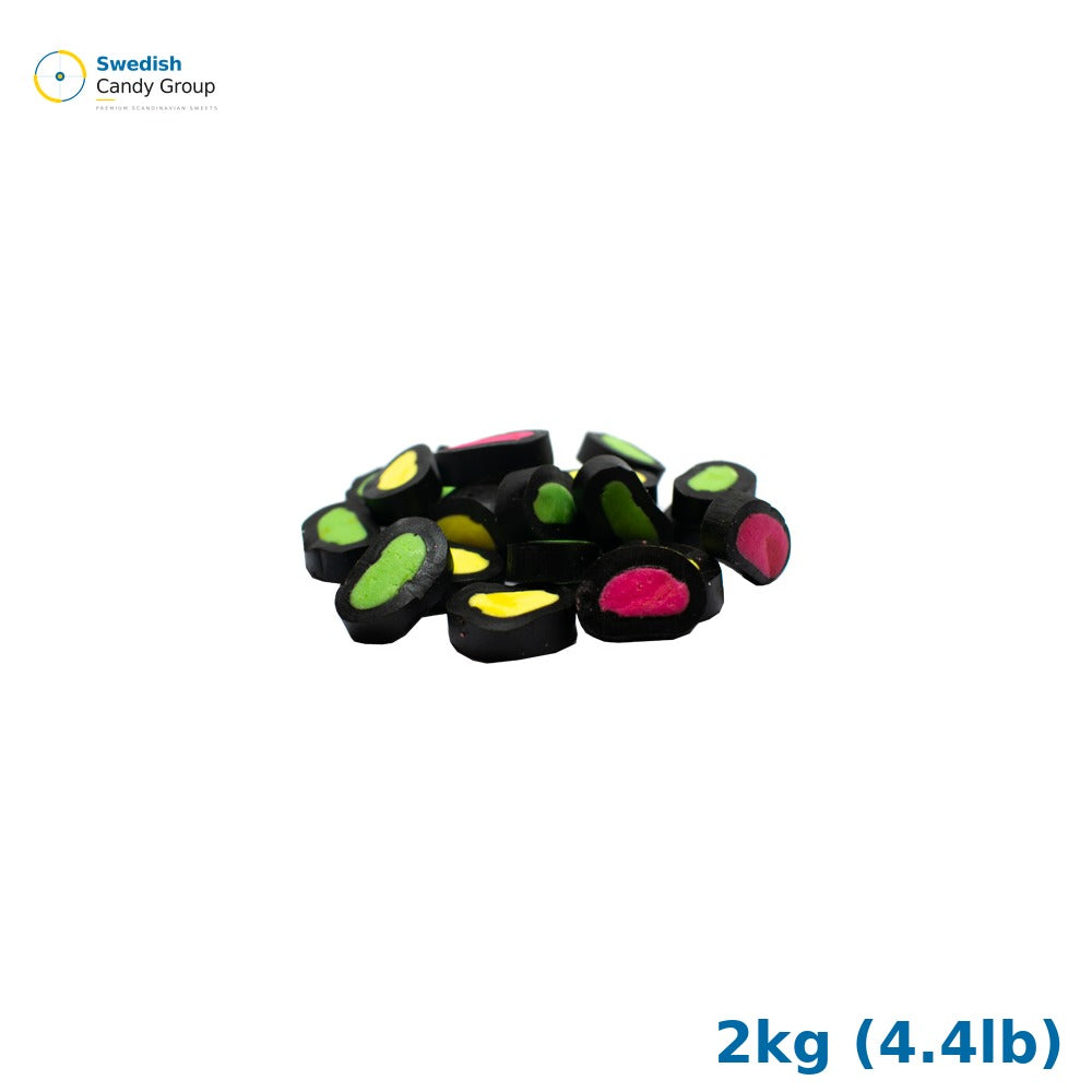 Jellioo Licorice Oval 2kg (4.4lb)