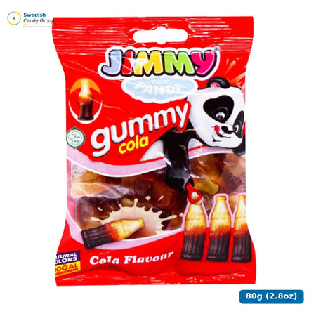 Jellioo Jimmy Colaflaska 80G – 12 påsar