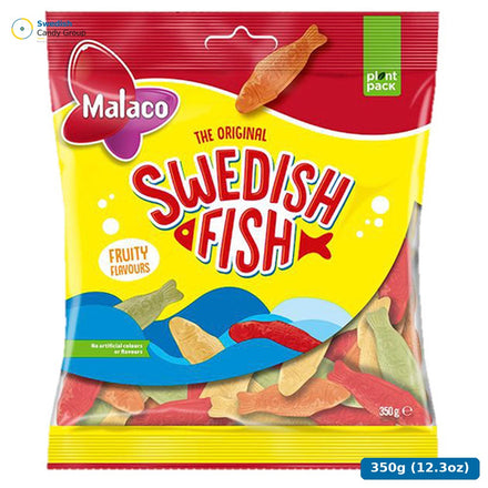 Malaco Swedish Fish 15X350G – 15 påsar