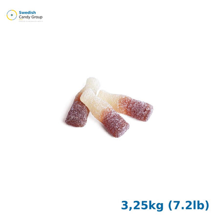 Malaco Fizzy Colaflaskor 3,25 kg (7.2lb)