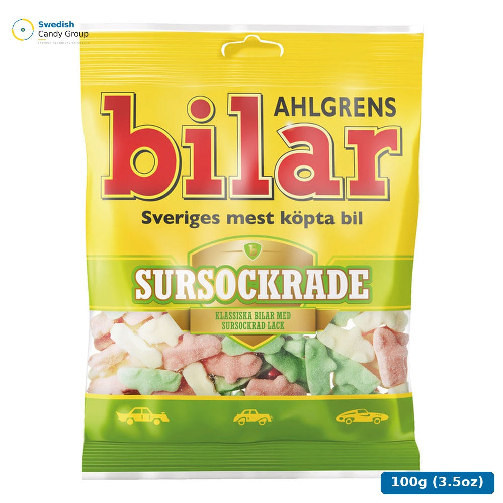 Cloetta Ahlgrens Bilar Sursockrade 100 G — 42 bags