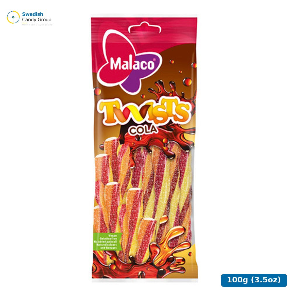 Cloetta Cola Twist 24 X 100 G — 24 bags