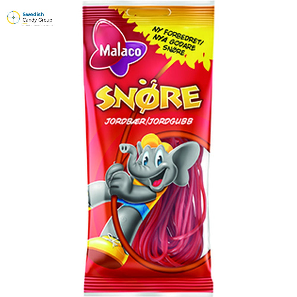 Cloetta Snören Jordgubb - 24 St — 24 bags