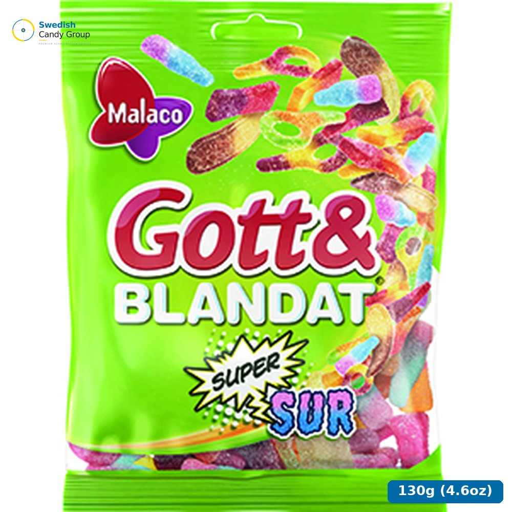 Cloetta Gott & Blandat Supersur 130 Gr - 30 St — 30 bags