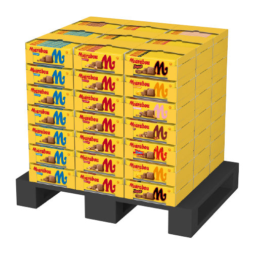 Marabou 160g Mix 1/2-pallet