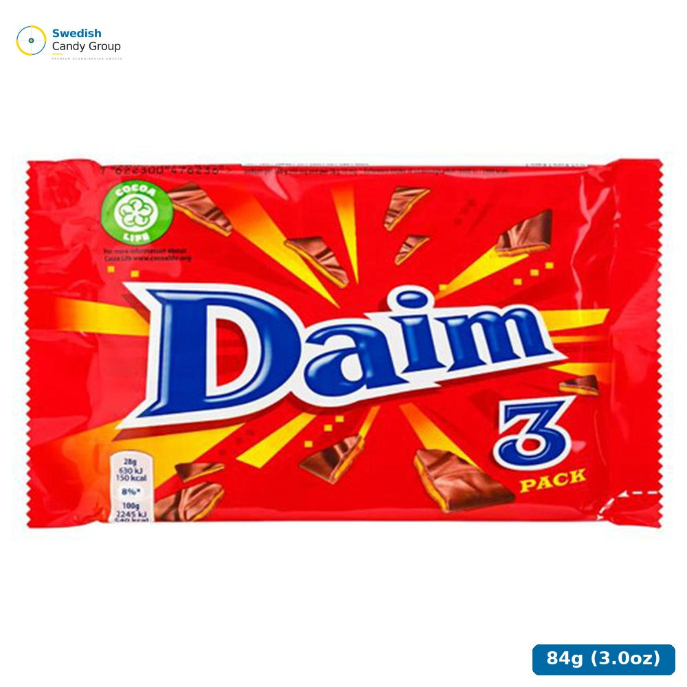 Marabou Daim Original 3-Pack 84G — 24 bags