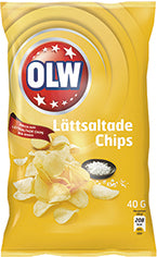 OLW Lightly Salted 40g — 24 x 40g