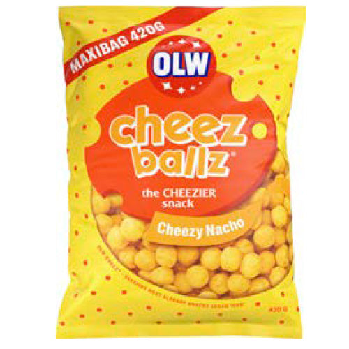 OLW Maxi Bag Cheez Ballz 8 x 420g