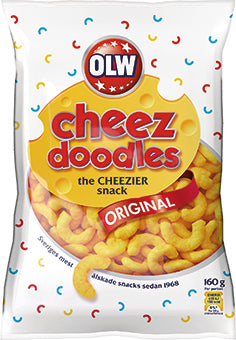 OLW Cheez Doodles obs! 160g — 15 x 160g
