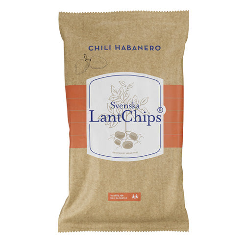 Svenska Lantchips LantChips Chili Habanero 10 x 200g