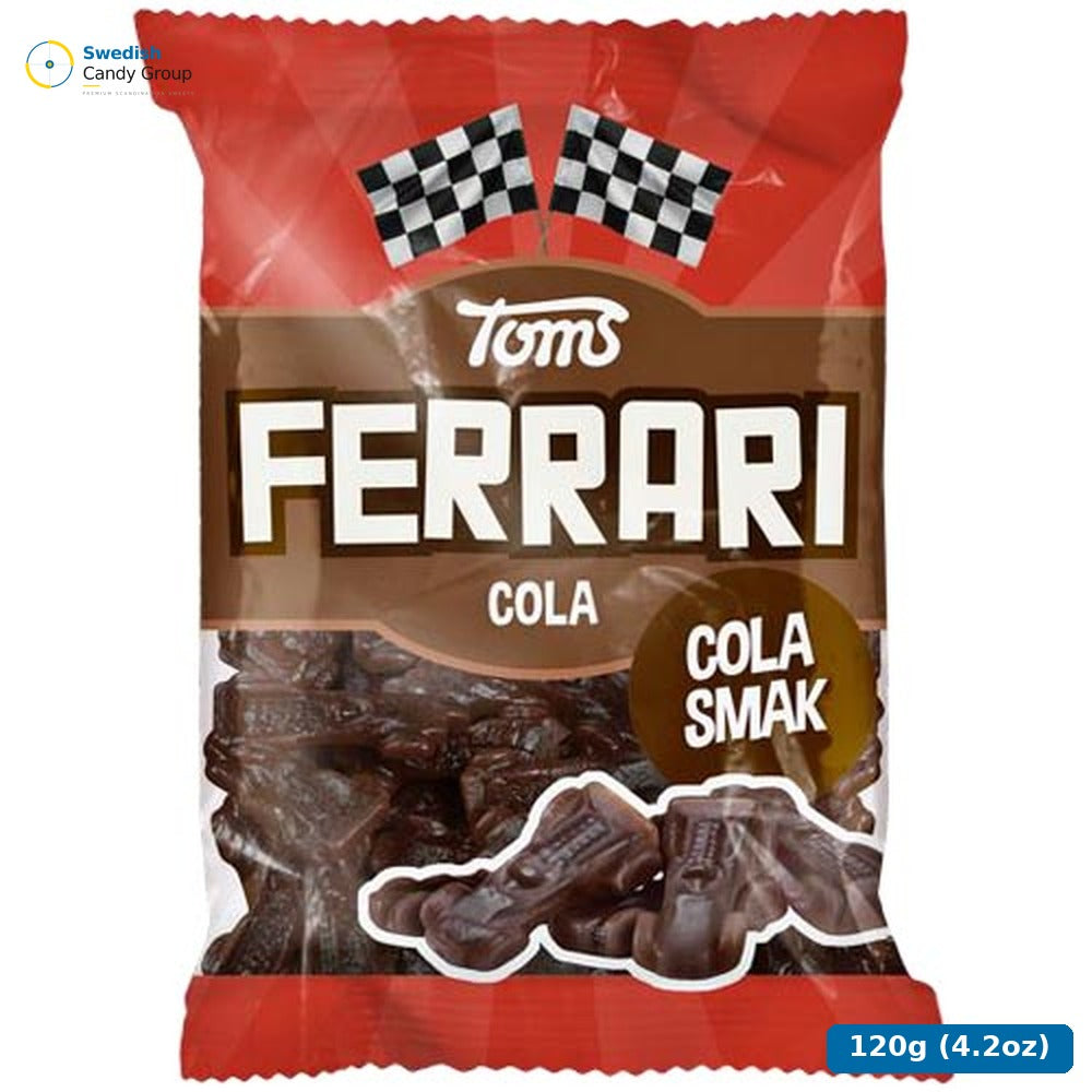 Toms Ferrari Cola 120 G Påse — 30 bags