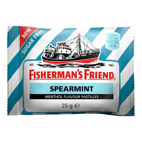 Fisherman’s Friend Fishermans Friend Sockerfri Spearmint - 24 pcs