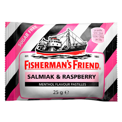 Fisherman’s Friend Fishermans Friend SALMIAK/RASPBERRY — 24 x 25g