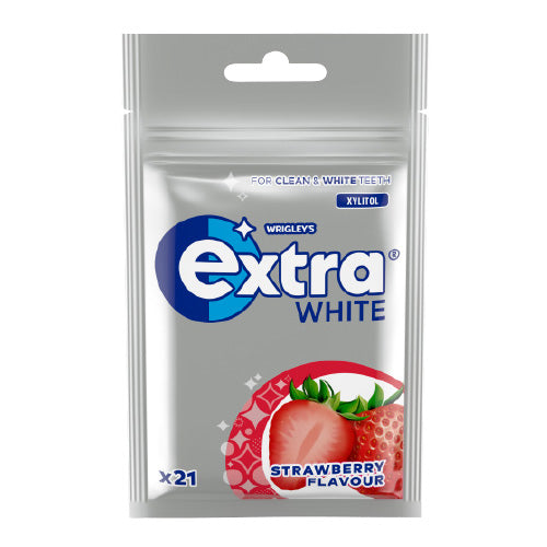 Extra Bag White Strawberry Extra — 14 pcs