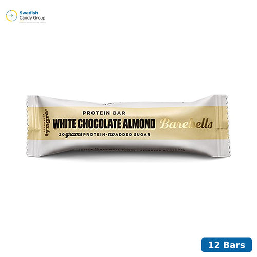Barebells Protein Bar White Chocolate Almond 55g - 12 Pack - Barebells