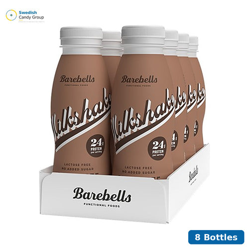 Barebells Protein Milkshake Chocolate 33cl - 8 Pack - Barebells