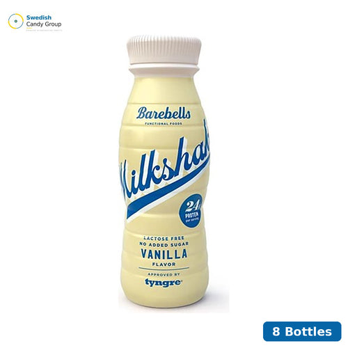 Barebells Protein Milkshake Vanilla 33cl - 8 Pack - Barebells